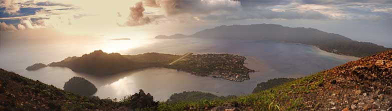 View from Gunung Api